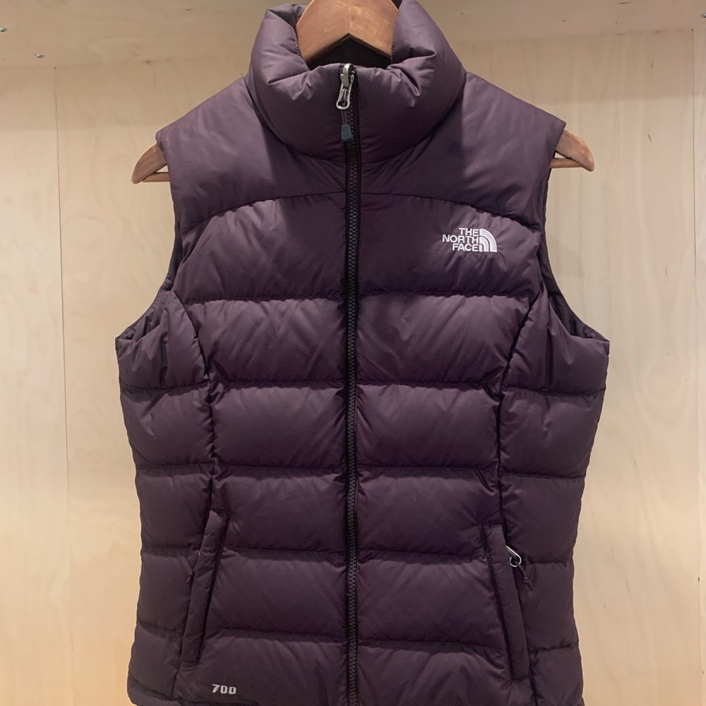 The North Face Women's Purple Puffer Vest